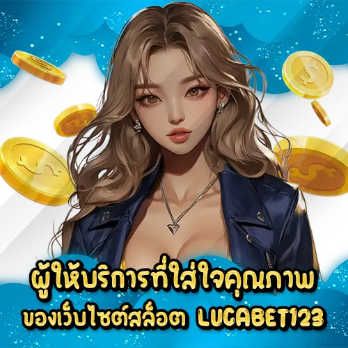 ผู้ให้บริการที่ใส่ใจคุณภาพของเว็บไซต์สล็อต LUCABET123